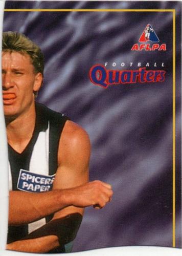 1995 Bewick Enterprises AFLPA Football Quarters #26 Tony Francis Front